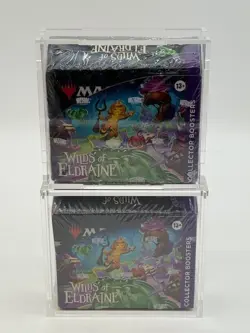 Lot of (2) Magic the Gathering Wilds of Eldraine Collector Booster Box SEALED - Image 1