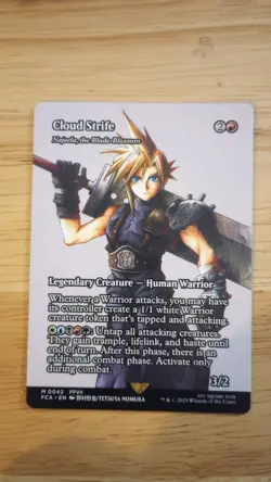 Cloud Strife Najeela the Blade-Blossom #42 Regular Card MTG - Image 1