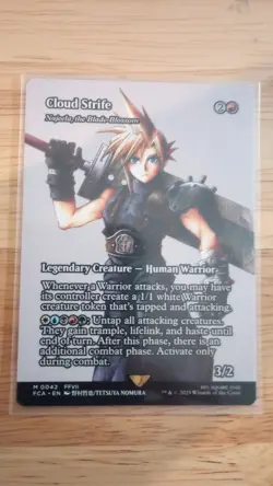 Cloud Strife Najeela the Blade-Blossom #42 Regular Card MTG - Image 3