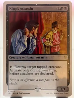 King's Assassin (White Border) Mystery Booster 2 Regular - Image 1