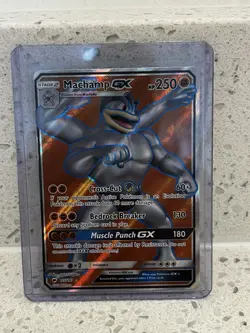 Machamp GX 135/147 NM Full Art Ultra Rare Burning Shadows 2017 Pokemon TCG - Image 1