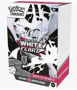 Pokemon White Flare Booster Bundle 6 Packs New Sealed - Image 3