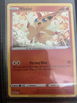 Pokemon TCG Victini 5/15 Holo McDonald’s 2022 Promo Set NM Condition - Image 1