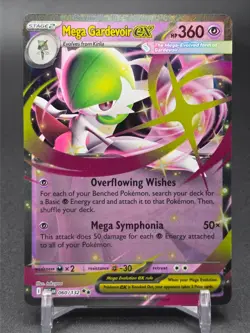 2025 Pokemon Mega Evolution Double Rare Holo Mega Gardevoir EX 60/132 - Mint - Image 1