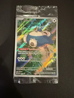 Snorlax SEALED SVP 051 Pokemon Scarlet and Violet Promo NM - Image 1