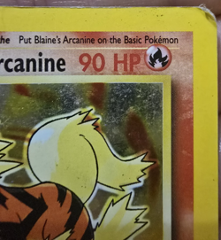 Pokemon TCG - Blaine's Arcanine - 1/132 - Holo - Gym Challenge [Heavily Played] - Image 4