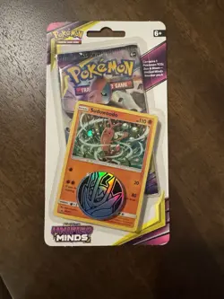 Pokemon Unified Minds Sudowoodo Checklane Blister Pack TCG Sun & Moon - Image 1