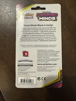Pokemon Unified Minds Sudowoodo Checklane Blister Pack TCG Sun & Moon - Image 2