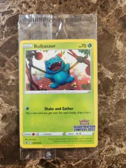 2022 Pokemon Illustration Contest SWSH303 SWSH304 SWSH305 English Sealed Promo - Image 1