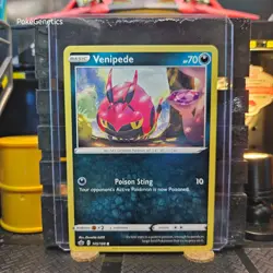 Venipede Chilling Reign Pokemon TCG 105/198 Sword & Shield Common - Image 1