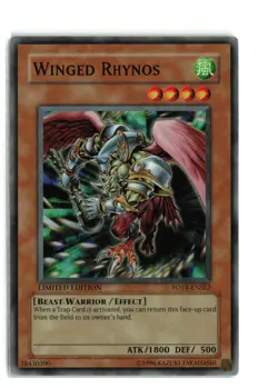 WINGED RHYNOS FOTB-ENSE2 LIMITED EDITION Yugioh TCG MP - Image 1