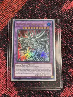 2020 Yu-Gi-Oh! Ghost Rare 1st Edition the Winged Dragon of Ra LED7-EN000 PSA 8 - Image 2