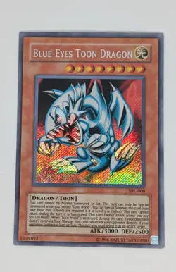 Yugioh Blue-Eyes Toon Dragon Spell Ruler (SECRET RARE) SRL-000 - Image 1