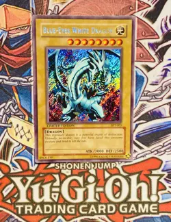 Yu-Gi-Oh! 2002 Collectors Tin Blue-Eyes White Dragon BPT-003 Limited Edition NM - Image 1
