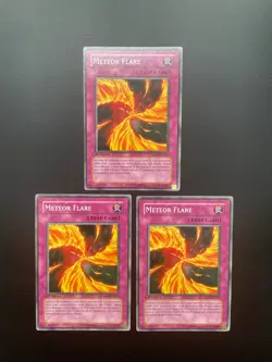 Yugioh Meteor Flare ABPF-EN067 Common 1st Edition NM/LP X3 - Image 1