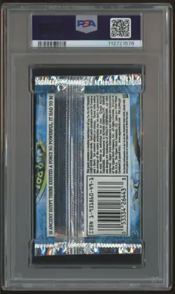 2002 Yu-Gi-Oh! 1st Edition Legend of Blue Eyes Hobby Booster Pack Sealed PSA 10 - Image 2