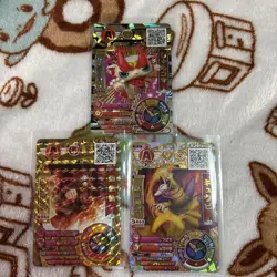 Yo-kai Watch Busters Trading Card Shurakoma Onigumo Kyubi - Image 1