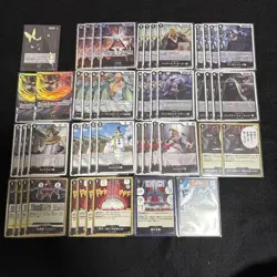One Piece Card Game Black Im Deck with Parts - Image 1