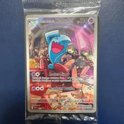 Sealed Promo Team Rocket's Wobbuffet English Pokemon Card PROMO - Image 1