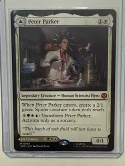 MTG Peter Parker Marvel's Spider-Man Regular Mythic - Image 1