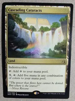 Cascading Cataracts - Amonkhet (AKH) - Rare Regular - NM - MTG - Image 1
