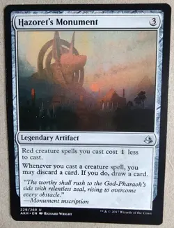 Hazoret's Monument - Amonkhet (AKH) - Uncommon Regular - NM - MTG - Image 1