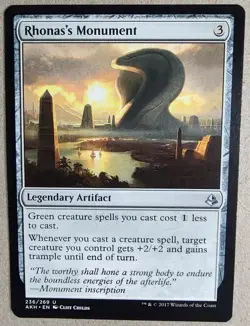 Rhona's Monument - Amonkhet (AKH) - Uncommon Regular - LP - MTG - Image 1
