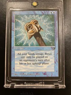 Reset (Legends) NM MTG - Image 1