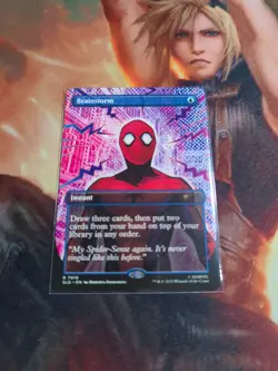 MTG Brainstorm (7019) *Non-Foil* Secret Lair: Spider-Man Bonus Card MT/NM - Image 1