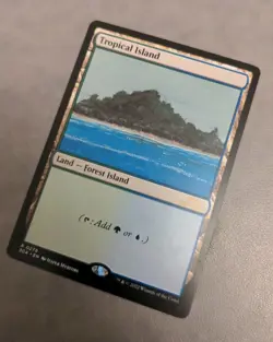 Tropical Island MTG 30th Anniversary NM Modern Frame Magic the Gathering! - Image 3