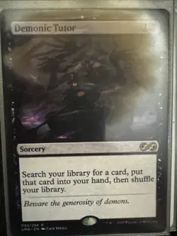 MTG Demonic Tutor Ultimate Masters, Card 093/254 - Image 1