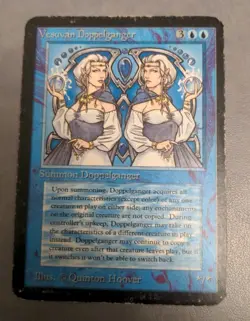MTG ALPHA Vesuvan Doppelganger MP-/HP+ BEAUTIFUL Magic the Gathering Rare! - Image 1
