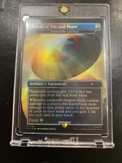Shield of War and Peace -Sword of War and Peace MTG FOIL Secret Lair Drop NM - Image 1