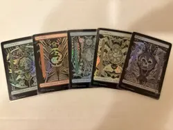 Phyrexia All Will Be One Full Art Land Lot MTG (1 Of Each Land) - Image 1