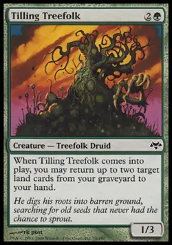 Tilling Treefolk - Medium Play MTG Eventide - Image 1
