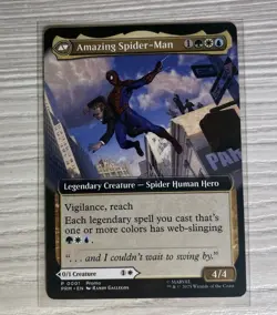 NYCC 2025 MTG Peter Parker Amazing Spider-man PROMO Magic The Gathering - Image 1