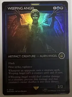 Weeping Angel - Showcase Foil 549 - MTG Doctor Who - Image 1