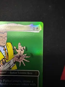 Peter Parker (0232) (Borderless) Marvel's Spider-Man Foil MTG - Image 5