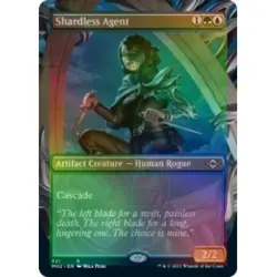 Foil Shardless Agent (borderless) M/NM Magic MTG Modern Horizons 2 - Image 1