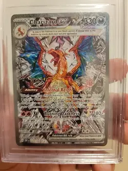 POKEMON CHARIZARD EX OBSIDIAN FLAMES 223 BGS GEM MINT 9.5 - Image 4
