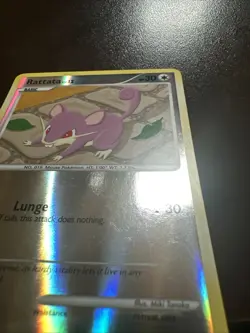 Rattata 73/99 Reverse Holo LP (pin Dent) Pokemon TCG Arceus 2009 - Image 3