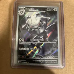 Steelix 150/132 Illustration Rare Pokemon Mega Evolution NM - Image 1