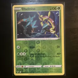 Pokemon - Dhelmise - 019/185 - Uncommon - Rev Holo - Vivid Voltage -NM/M - Image 1