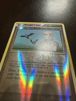 Professor Oak’s Visit 90/99 Reverse Holo MP Pokemon TCG Secret Wonders - Image 2