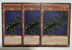 3X Onomatokage DOOD-EN007 C Doom of Dimensions NM 1st Ed Yugioh - Image 1