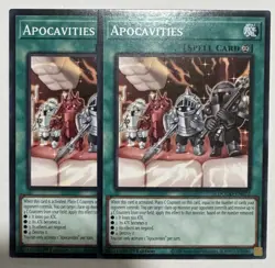 2x Apocaries DOOD-EN072 C Doom of Dimensions NM 1st Ed Yugioh - Image 1