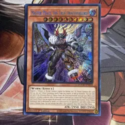 Yugioh Master Peace, the True Dracoverlord DOOD-EN018 Secret Rare 1st Edition NM - Image 1