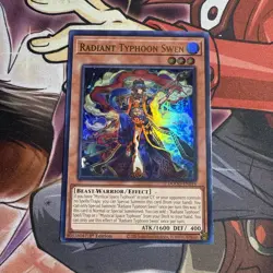 Yugioh Radiant Typhoon Swen DOOD-EN014 Ultra Rare 1st Ed Near Mint - Image 1