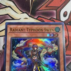 Yugioh Radiant Typhoon Swen DOOD-EN014 Ultra Rare 1st Ed Near Mint - Image 2