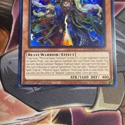 Yugioh Radiant Typhoon Swen DOOD-EN014 Ultra Rare 1st Ed Near Mint - Image 3